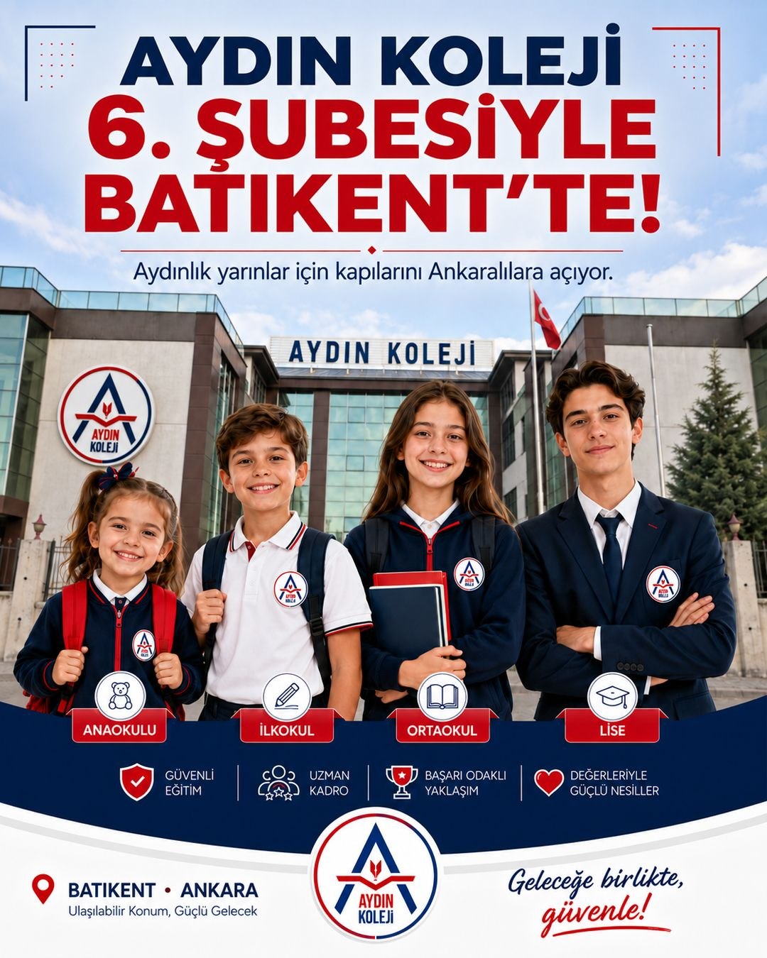 Ankara Aydın Koleji Batıkentte