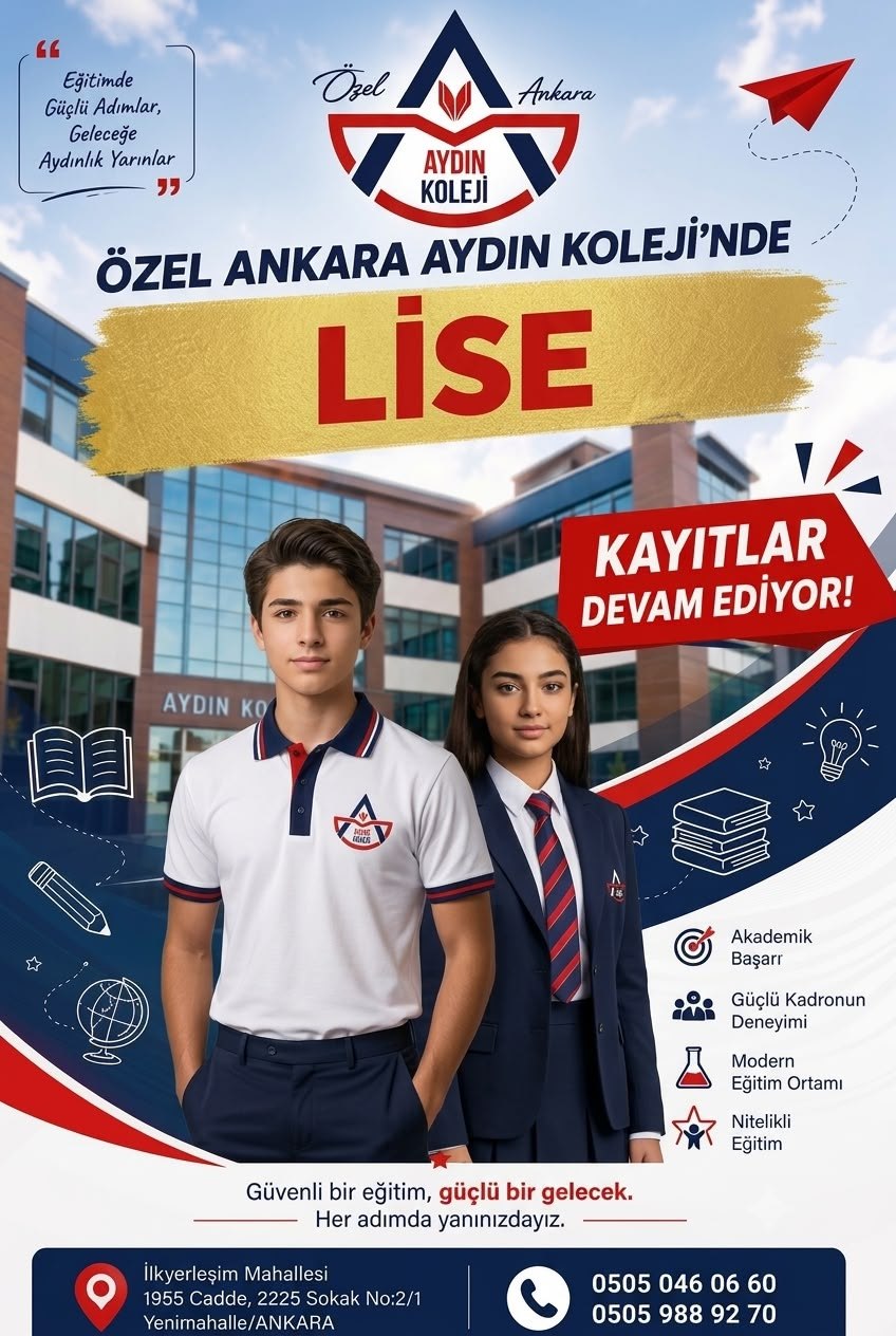 Lise kayıt duyurusu