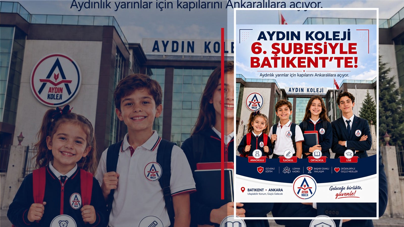 Ankara Aydın Koleji Batıkentte